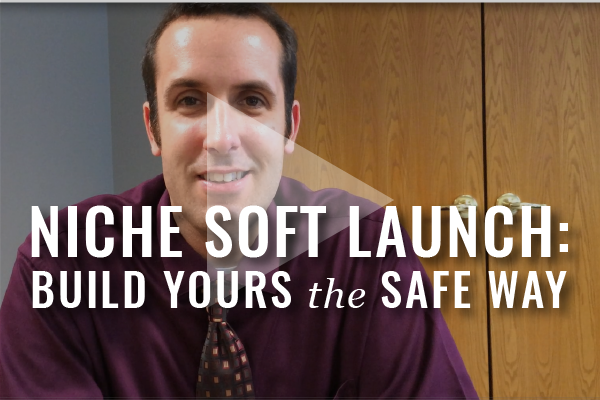 niche soft launch, build your the safe way