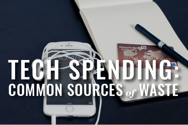 sources of wasted tech spend