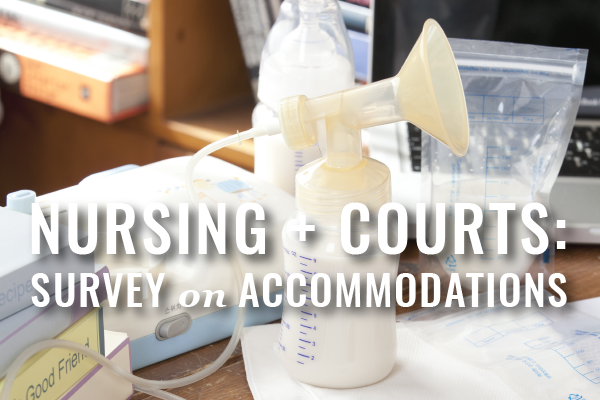 Courts Nursing Accommodations With breast pump photo in the background