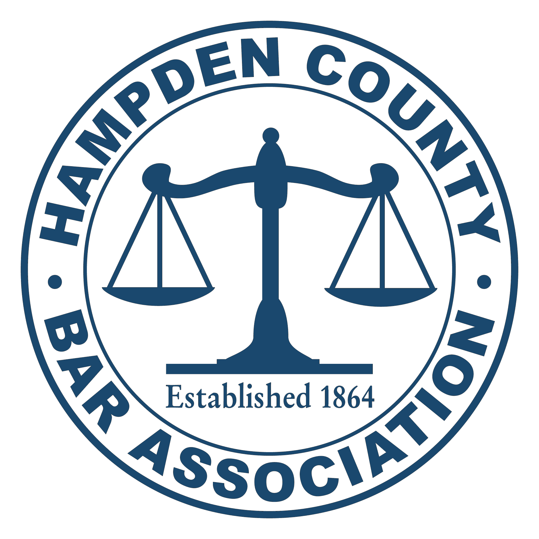 Hampden County Bar Association Logo est 1864